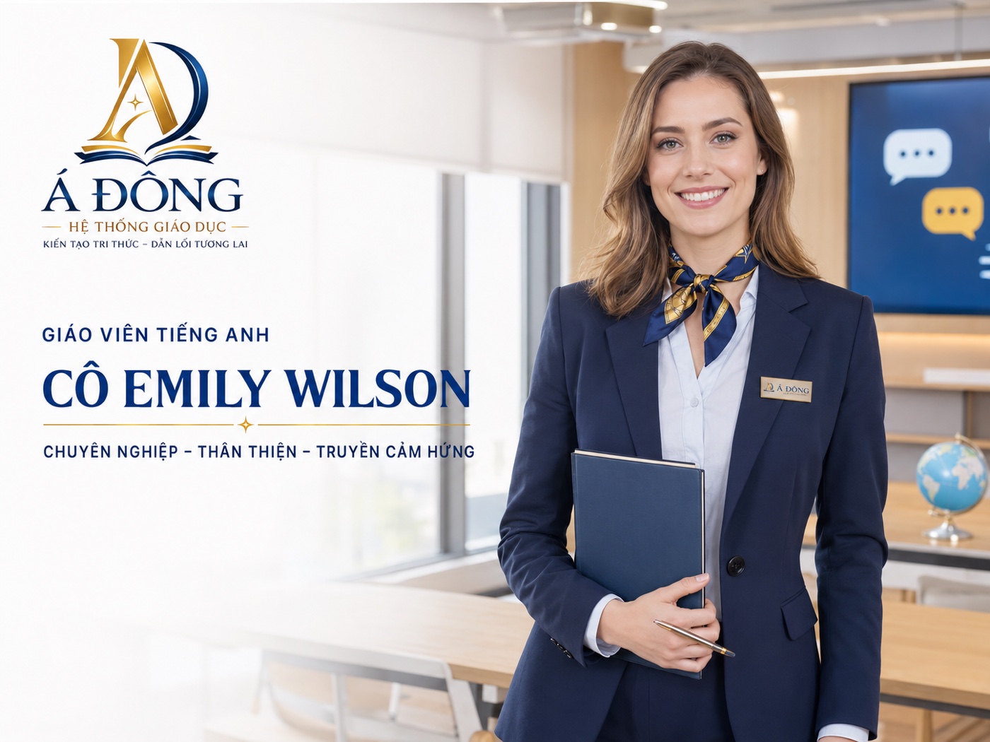 Cô Emily Wilson – Giáo viên Tiếng Anh
