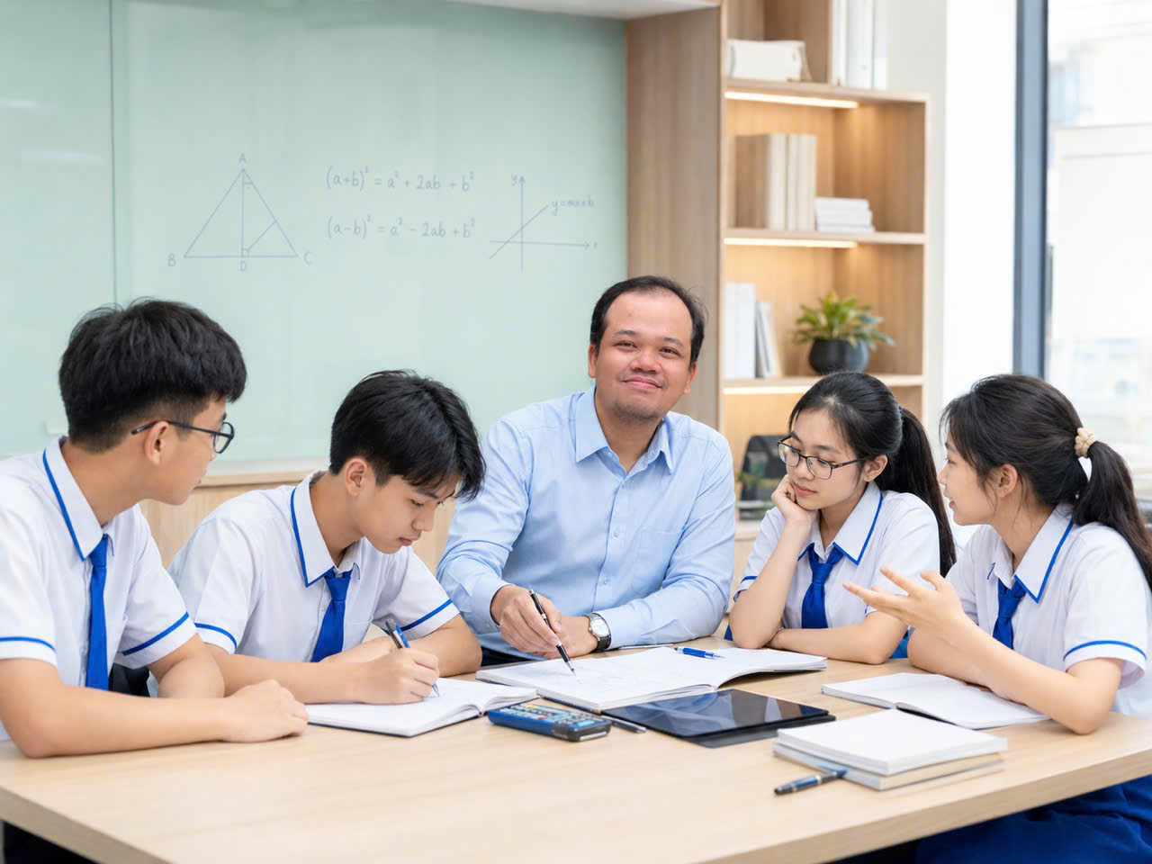 Thầy Nguyễn Văn Cường giảng dạy môn Toán tại Hệ Thống Giáo Dục Á Đông